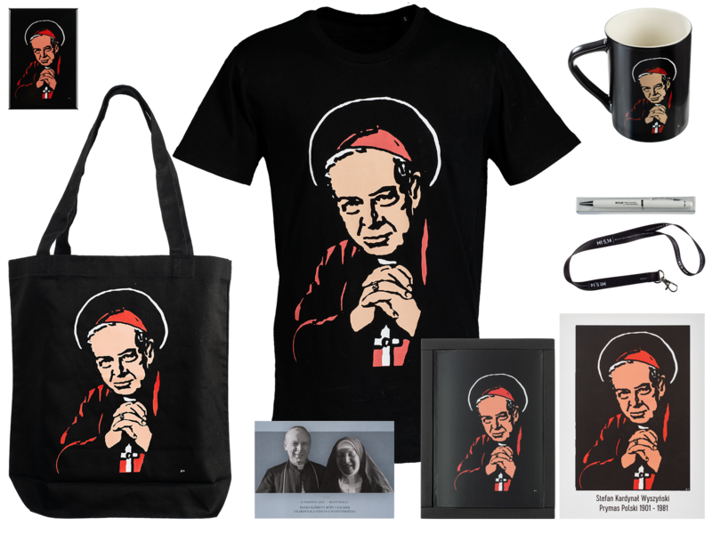 Zestaw z wizerunkiem Prymasa (koszulka 