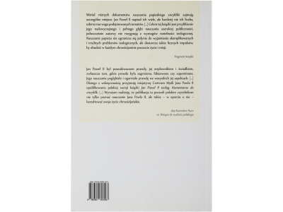 Zdjęcie tyłu okładki książki Jan Paweł II teolog. Komentarze do encyklik